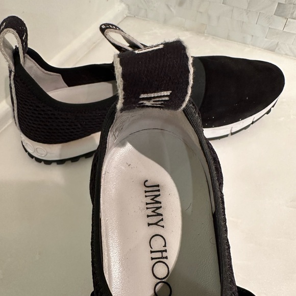 Jimmy Choo suede slip on sneakers - Picture 5 of 7